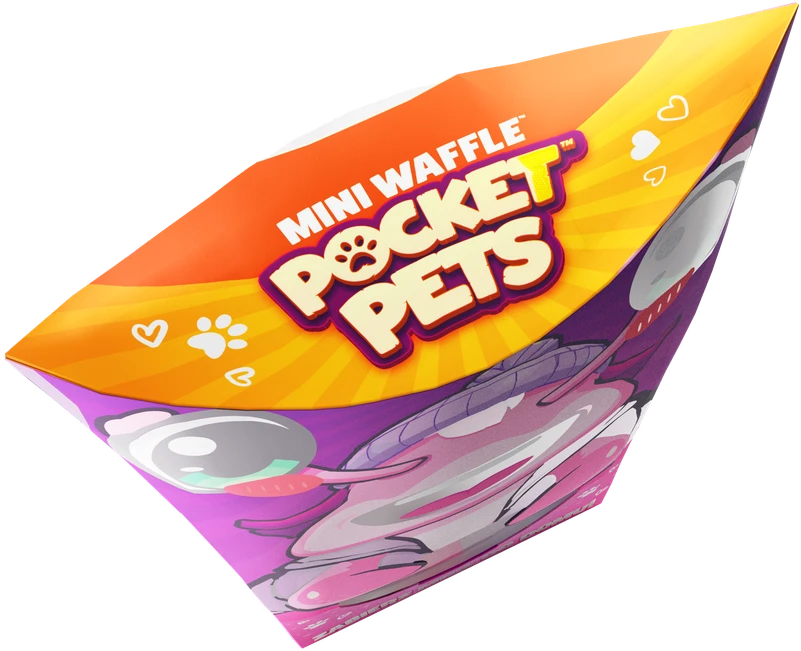 Marioinex *****Vafliniai mini kaladėlės PocketPets sraigė 07146