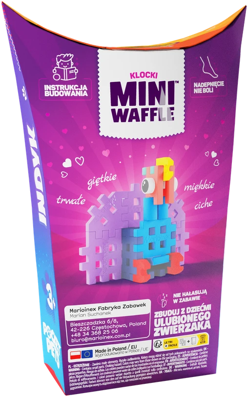 Marioinex *****Vafliniai kaladėlės mini PocketPets kalakutiena 07030