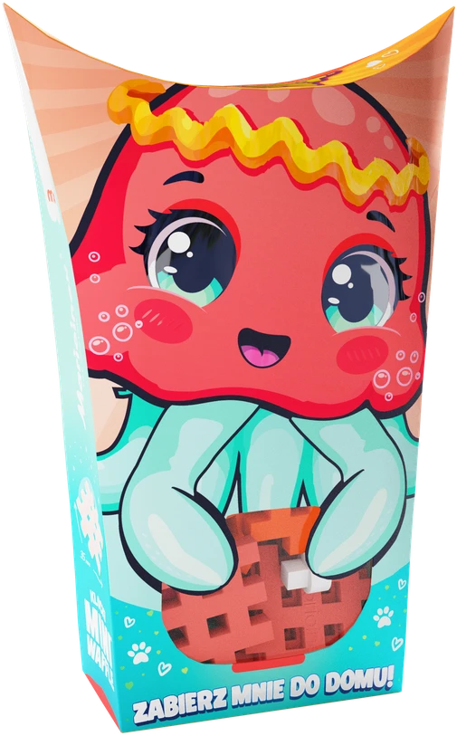 Marioinex *****Vafliniai mini kaladėlės PocketPets Medūza 07054