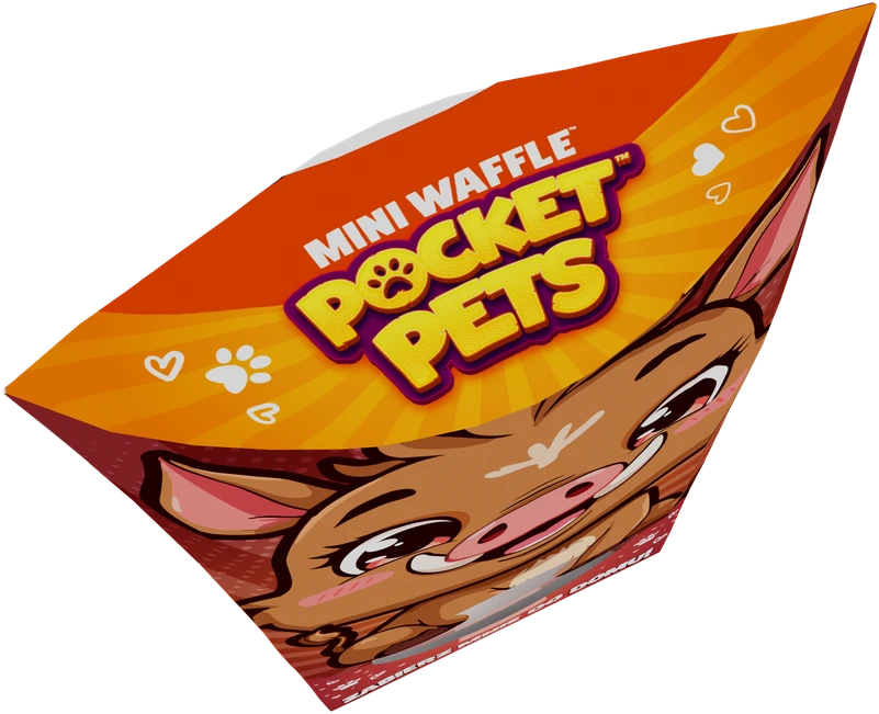 Marioinex *****Vafliniai mini kaladėlės PocketPets Šernas 07016