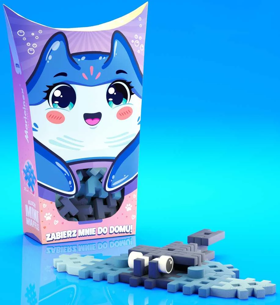 Marioinex *****Vafliniai mini kaladėlės PocketPets Stingray 07047