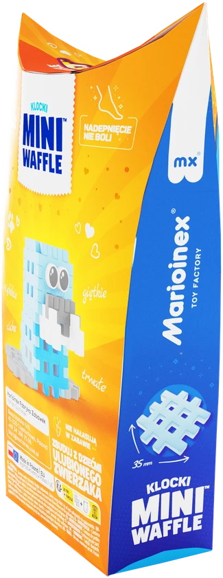 Marioinex *****Vafliniai mini kaladėlės PocketPets Mors 06873