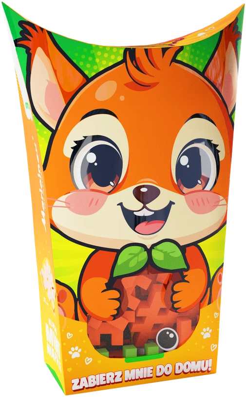 Marioinex *****Vafliniai mini kaladėlės PocketPets Voverė 06927