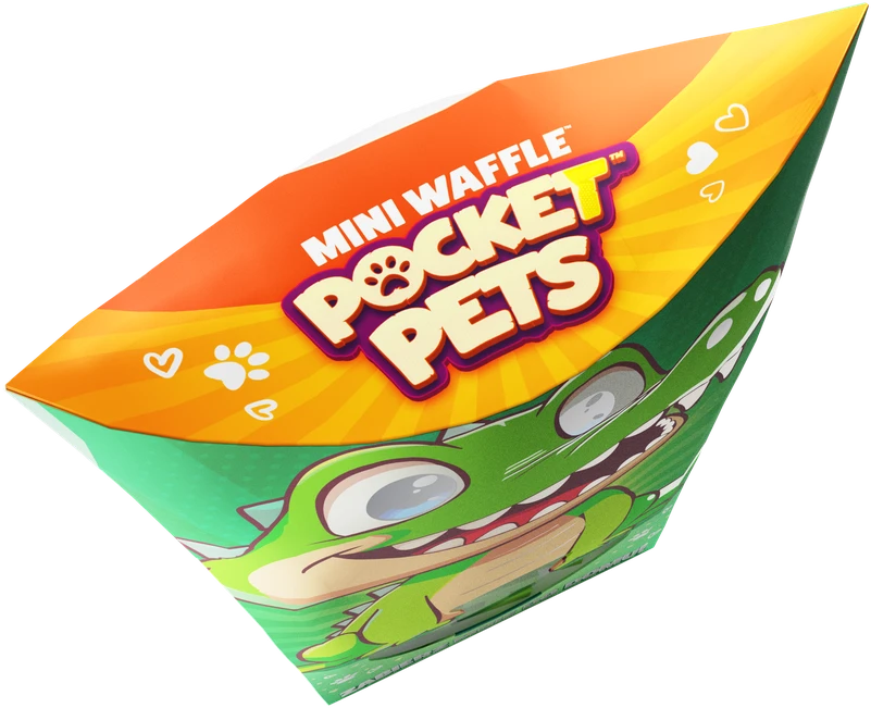 Marioinex Mini Waffle Pocket Pets Šikšnosparnis – kūrybinės kaladėlės vaikams ZA6662