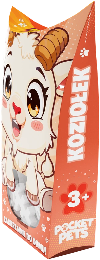 Marioinex *****Vafliniai mini kaladėlės PocketPets Ožka 06941