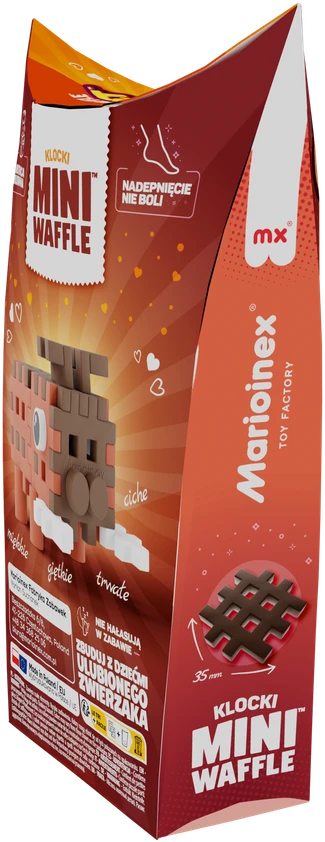 Marioinex *****Vafliniai mini kaladėlės PocketPets Šernas 07016