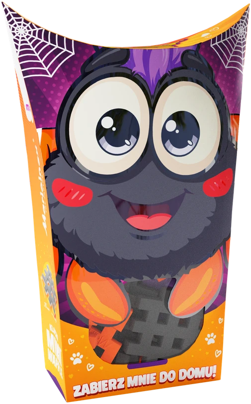Marioinex *****Vafliniai mini kaladėlės PocketPets Spider 06965