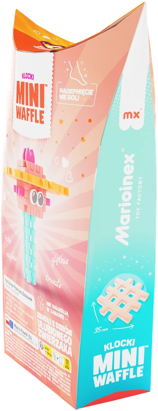Marioinex *****Vafliniai mini kaladėlės PocketPets Medūza 07054