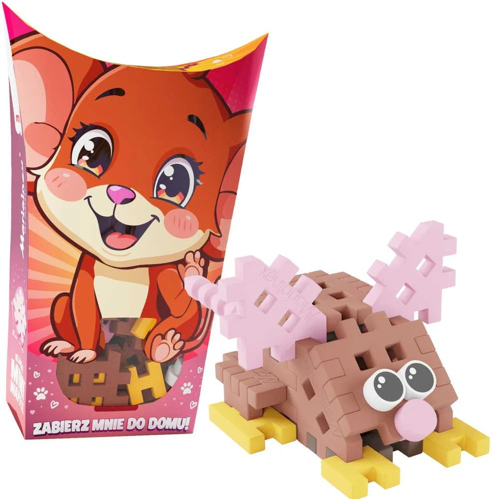 Marioinex *****Klocki waffle mini PocketPets Pelė 06972
