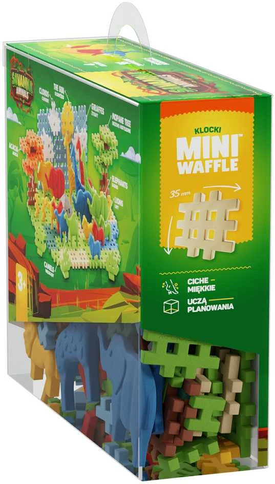 Nezatříděno Marioinex Mini vaflių kaladėlės - savanos gyvūnai, 100 vnt.