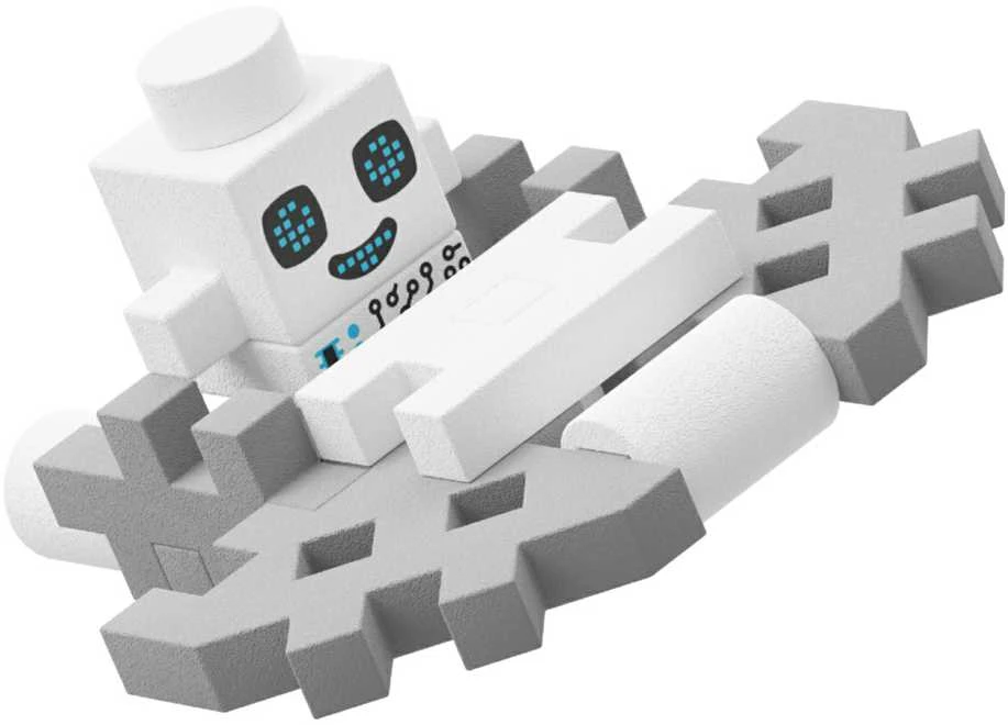 Marioinex Mini Waffle Surprise 2in1 paketėlis figūrėlių kaladėlės ZA5040