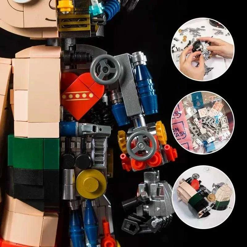 Pantasy Astro Boy Building Blocks Figure Mechanical Astro Boy 1257 dalys