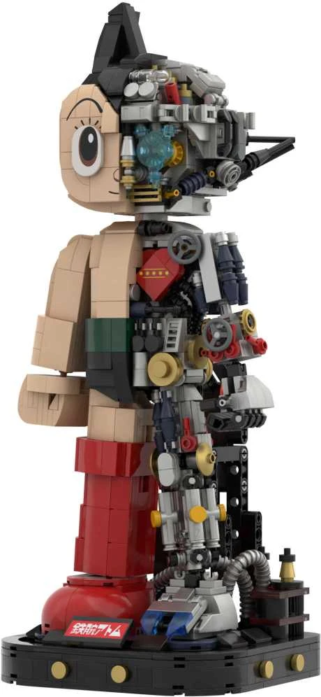 Pantasy Astro Boy Building Blocks Figure Mechanical Astro Boy 1257 dalys