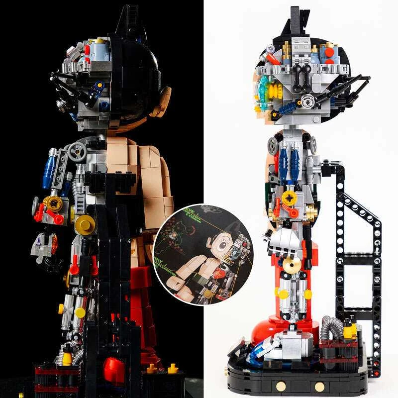 Pantasy Astro Boy Building Blocks Figure Mechanical Astro Boy 1257 dalys