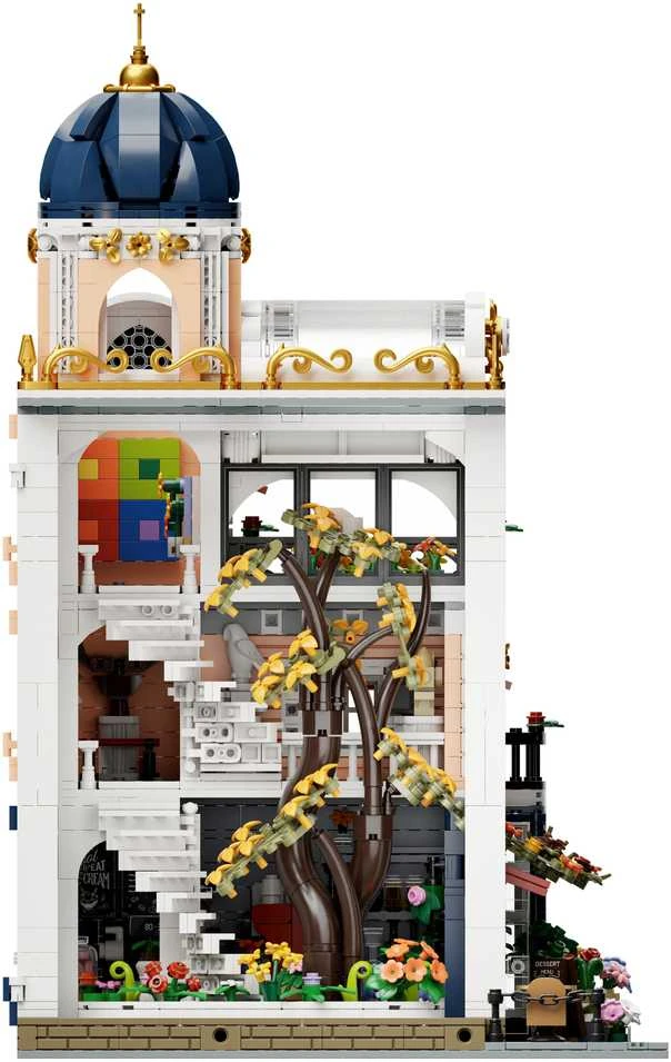 „Pantasy Blossom“ kavinės statybiniai kaladėlės, 2826 detalės
