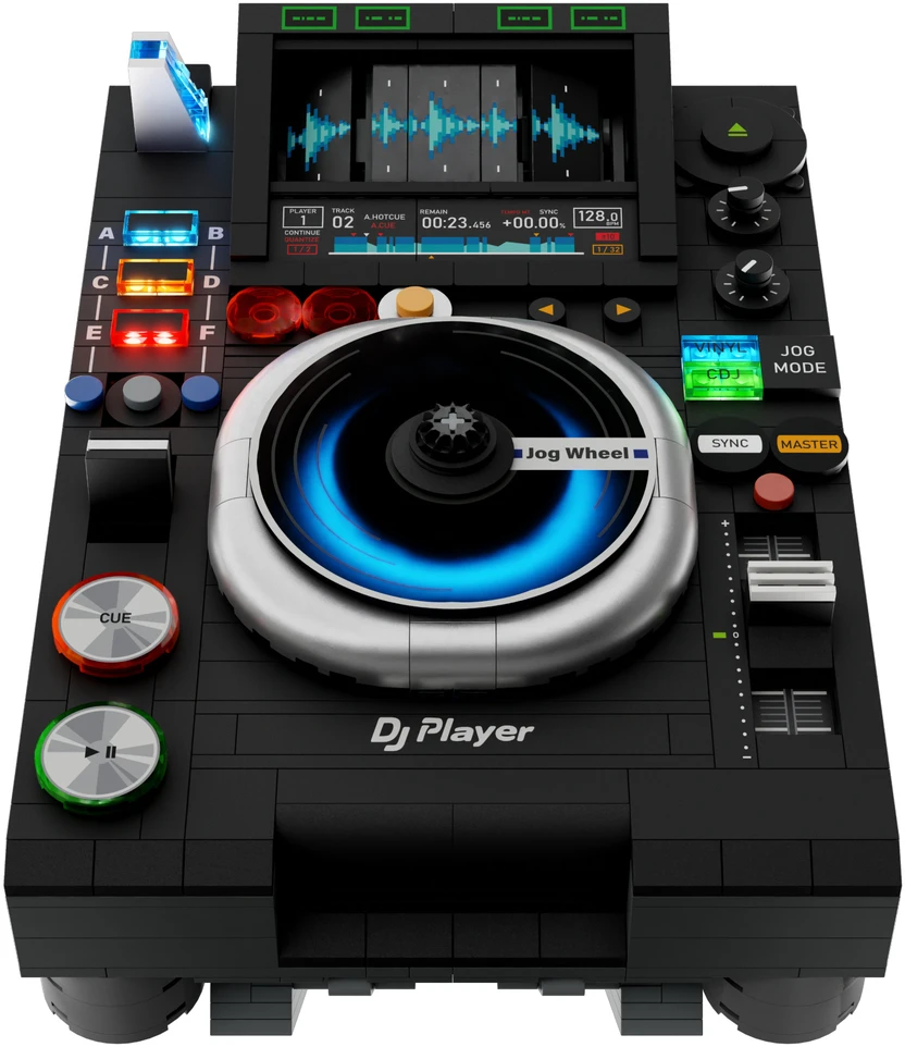 PANTASY BLOCKS DJ KONSOLE SU INTERAKTYVIMIS FUNKCIJOMIS + LED 869 EL.