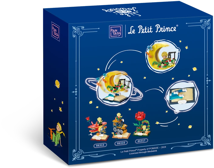 Pantasy Building Blocks The Little Prince Space Journey Moon 207 dalys