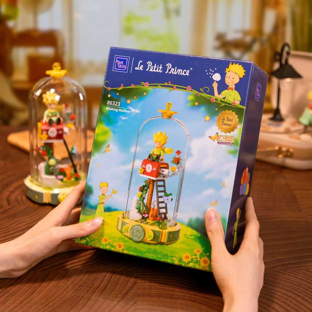 Konstravimo kaladėlių rinkinys Pantasy 86323 Le Petit Prince Norų dėžutė, 185 d.