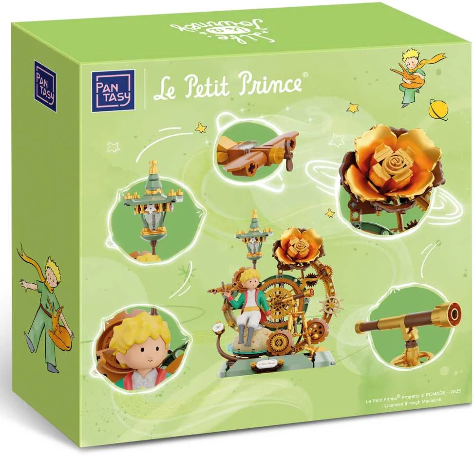 „Pantasy“ konstruktoriaus kaladėlės Mažasis princas Žvaigždėta kelionė Le Petit Prince 354 detalės