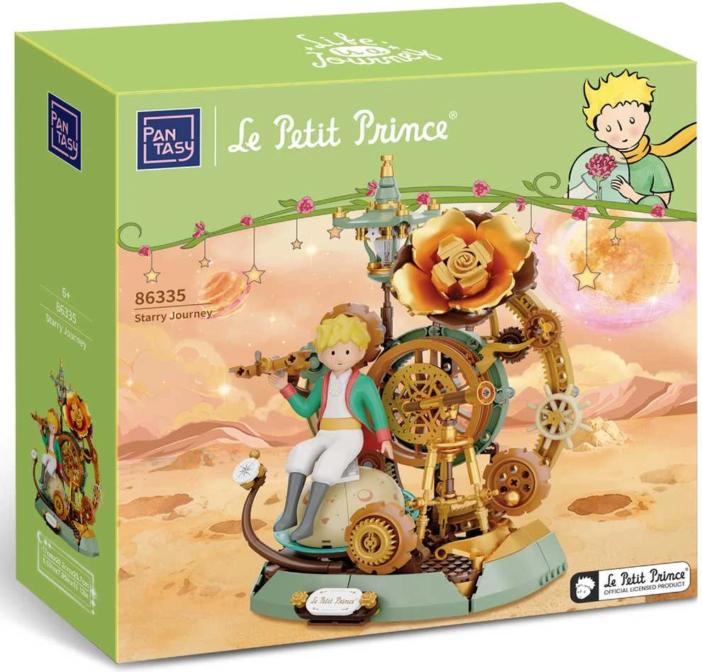 „Pantasy“ konstruktoriaus kaladėlės Mažasis princas Žvaigždėta kelionė Le Petit Prince 354 detalės