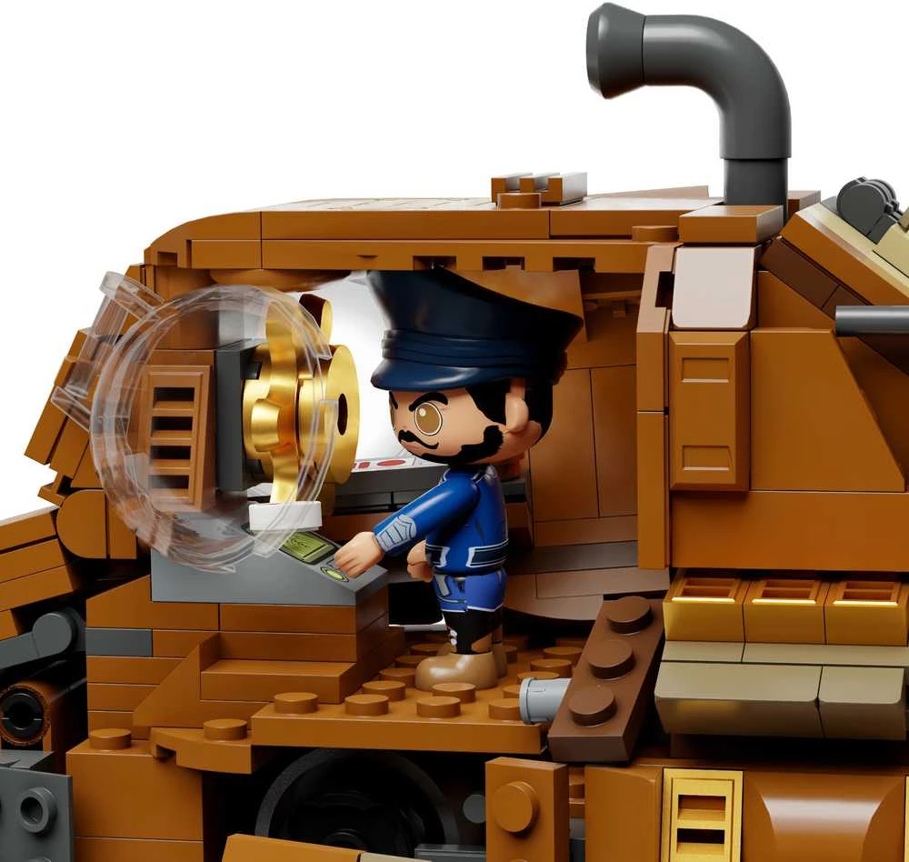„Pantasy“ konstruktoriaus kaladėlės „Steampunk Nautilus“ povandeninis laivas, 2552 detalės