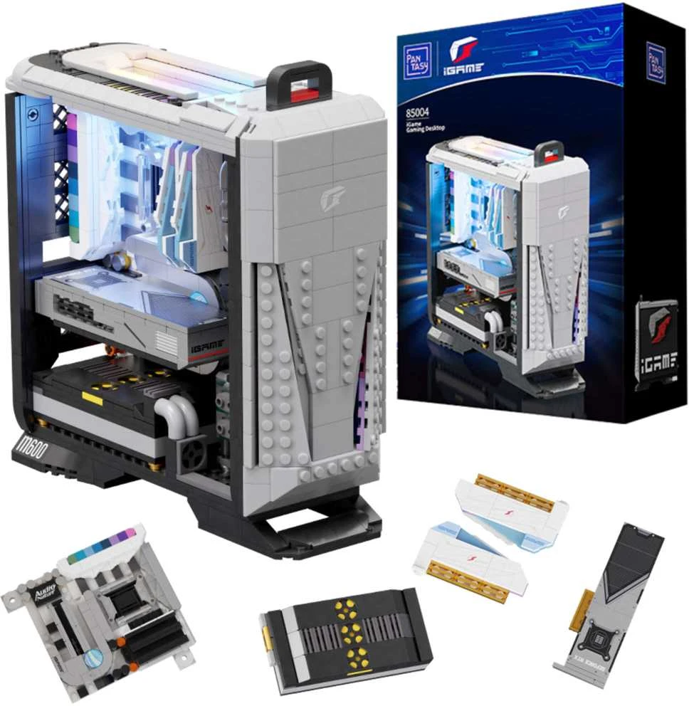 Statybiniai blokeliai Pantasy PC žaidimų kompiuteris X iGame 1000 dalys