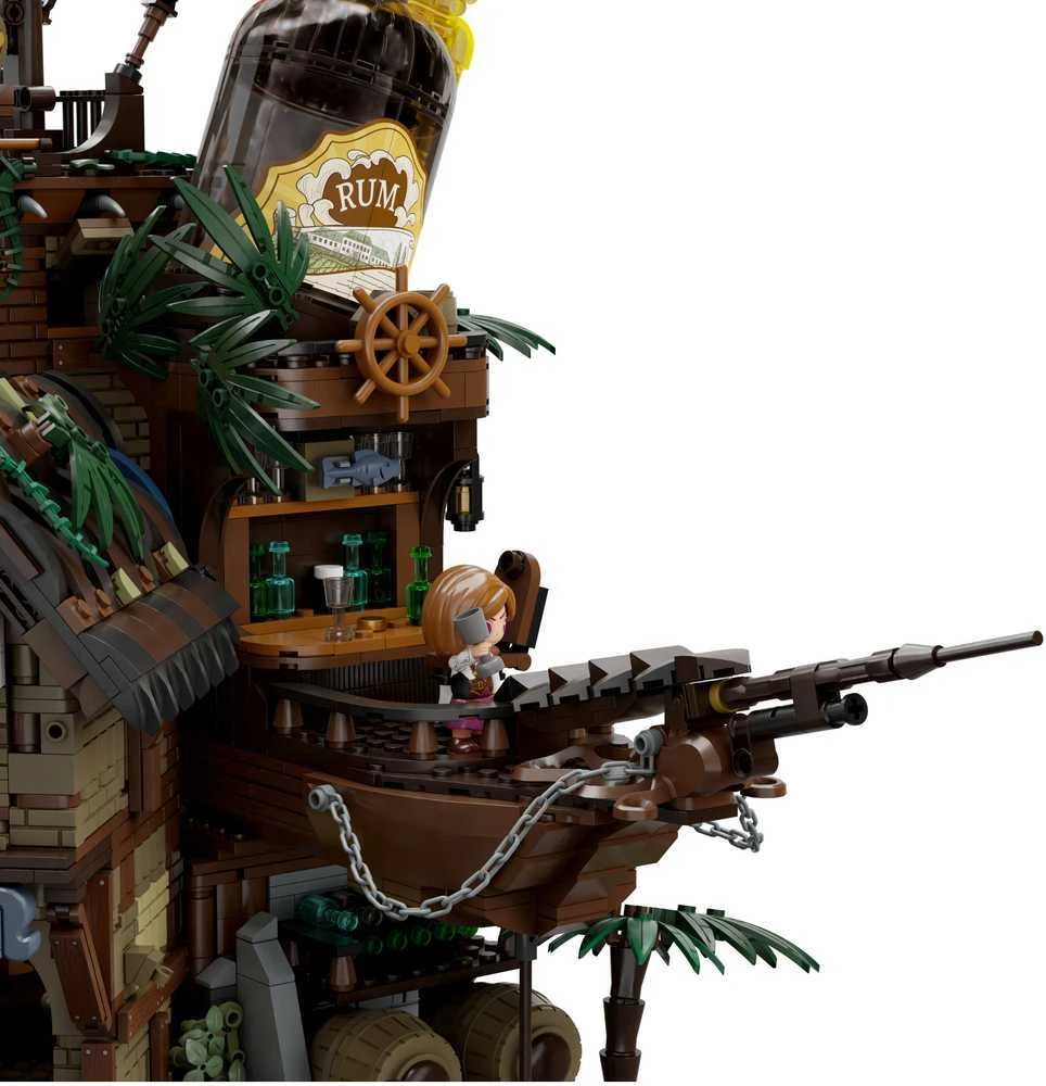 „Pantasy“ piratų romo baro konstruktoriai „Pirates Pub“, 2814 detalių