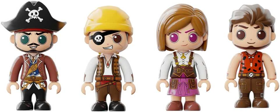 „Pantasy“ piratų romo baro konstruktoriai „Pirates Pub“, 2814 detalių