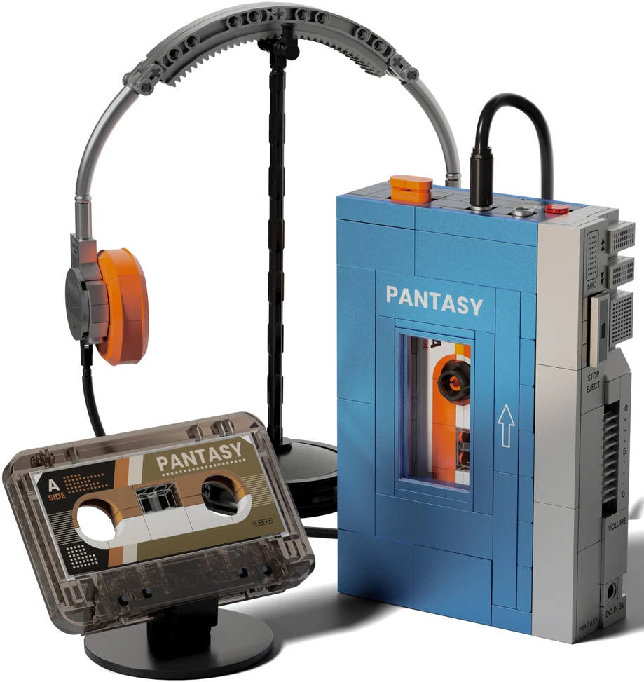 Statybos Žaidimai - Pantasy - Kasetinis Grotuvas - Walkman - amžius: Visiems amžiams su įspėjimu