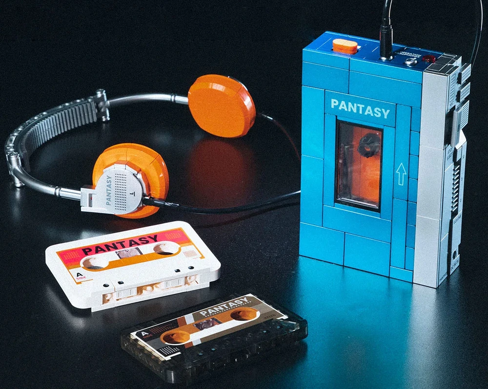 Statybos Žaidimai - Pantasy - Kasetinis Grotuvas - Walkman - amžius: Visiems amžiams su įspėjimu