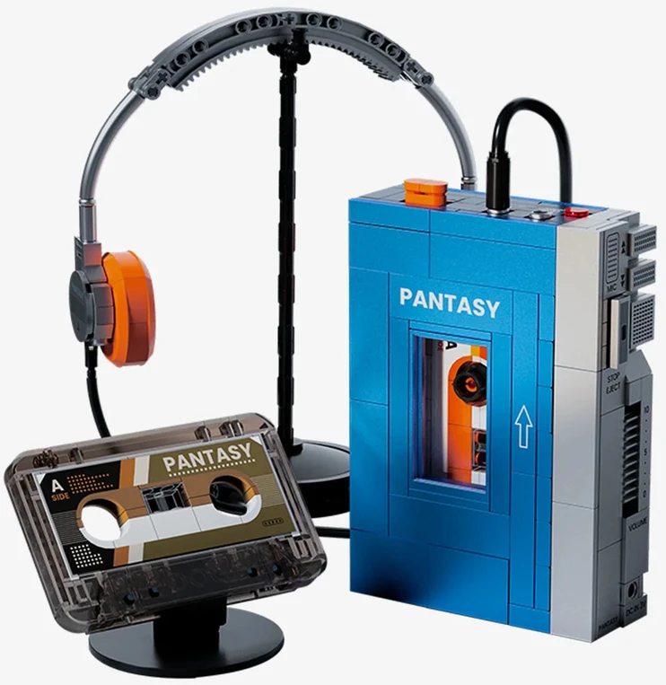 Statybos Žaidimai - Pantasy - Kasetinis Grotuvas - Walkman - amžius: Visiems amžiams su įspėjimu