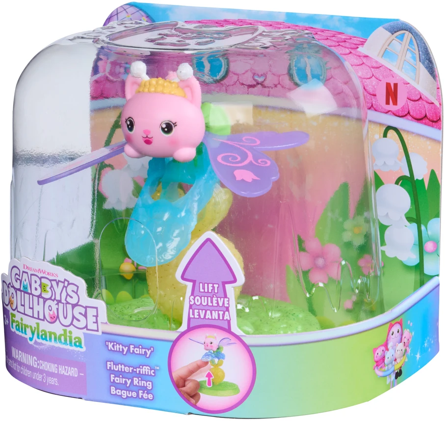 Gabi namelis lėlėms Stebuklų šalis figūrėlė žiedas Fėja Kitty Fairy Fairyšalis