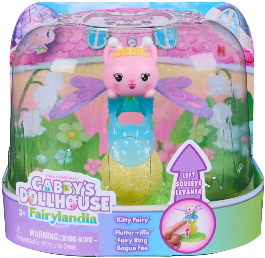 Gabi namelis lėlėms Stebuklų šalis figūrėlė žiedas Fėja Kitty Fairy Fairyšalis