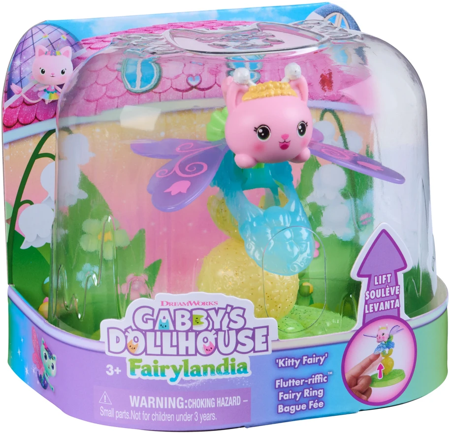 Gabi namelis lėlėms Stebuklų šalis figūrėlė žiedas Fėja Kitty Fairy Fairyšalis