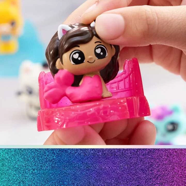 Spin Master Gabby's Dollhouse Movie didelis 12 mini figūrėlių + 3 stovai rinkinys