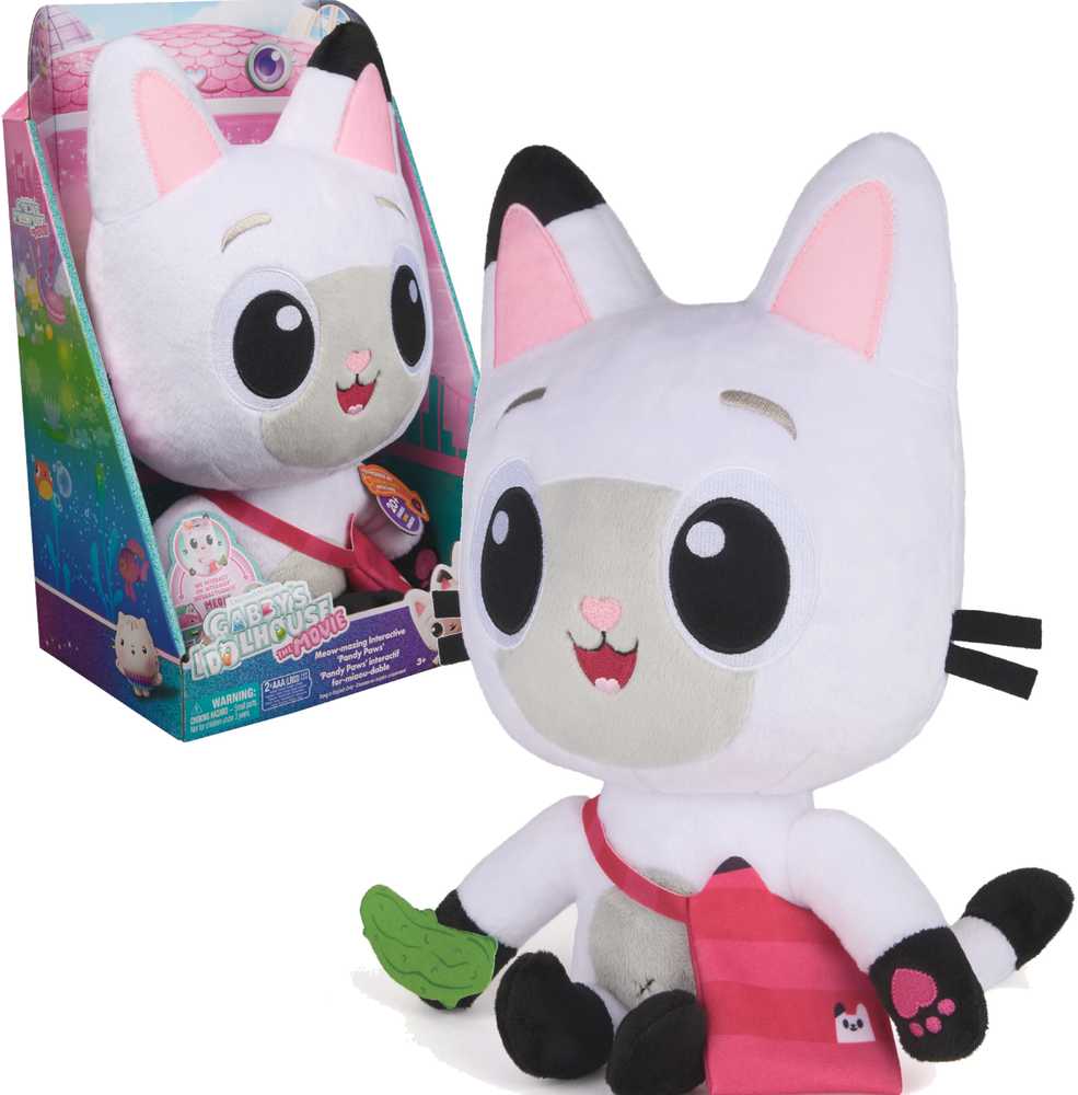 Gabby's Dollhouse Gabby filmas – Miau-Gical Pandy Paws pliušinis žaislas (6073661)