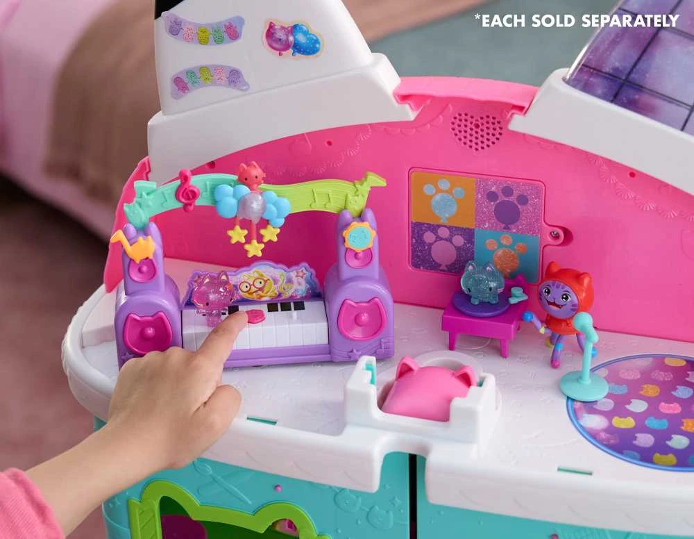 Spin Master Gabi kačių namelis Rinkinys filmas muzikinis vakarėlis Paw-some vakarėlio istorijos rinkinys