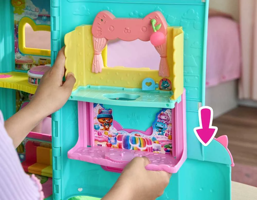 Gabby's Dollhouse Gabby's Movie Portal Kambariai - Virtuvė (6074281)