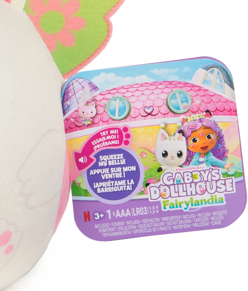 Gabi kačių namelis Stebuklų šalis interaktyvus talismanas pliušinis žiurkėnukas 14 cm Fairylandia