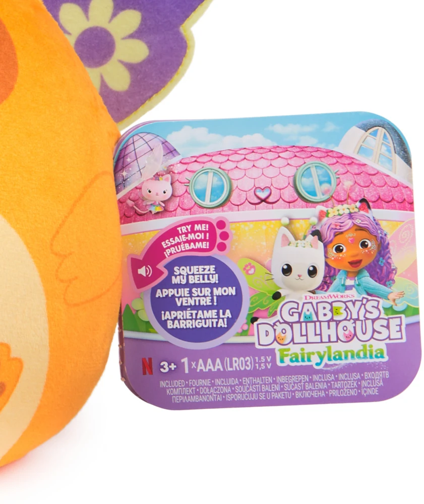 Koci domek Gabi Wróżkolandia interaktyvus pliušinis talismanas Rudas Chomikotek 14 cm Fairylandia