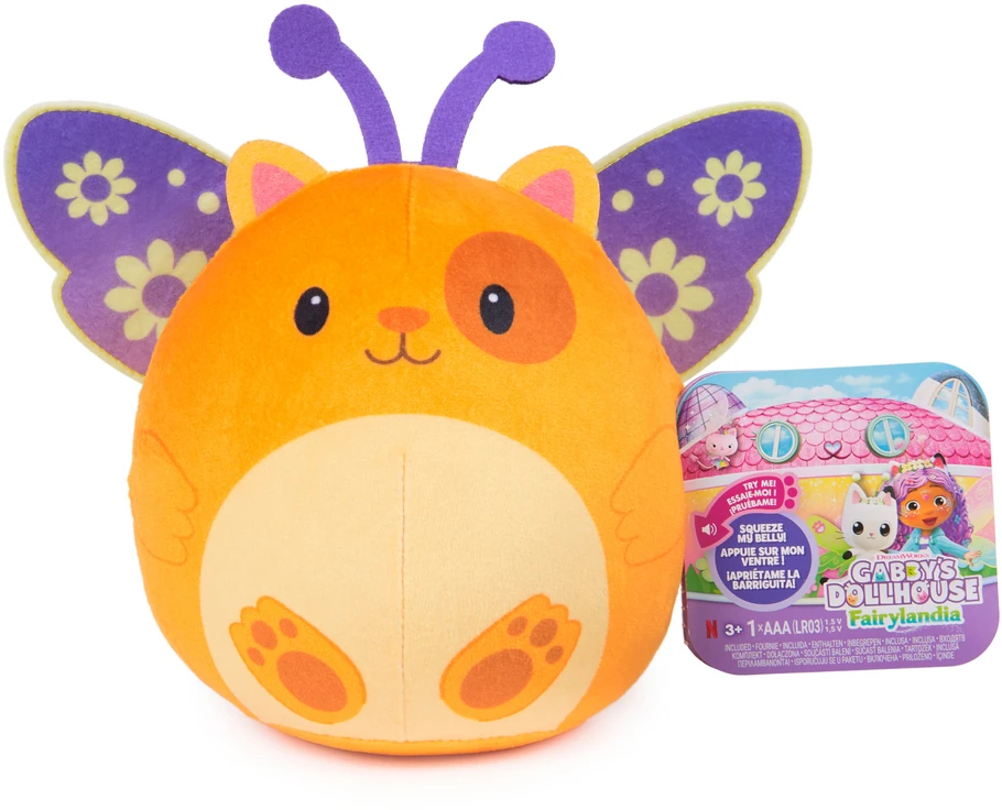 Koci domek Gabi Wróżkolandia interaktyvus pliušinis talismanas Rudas Chomikotek 14 cm Fairylandia