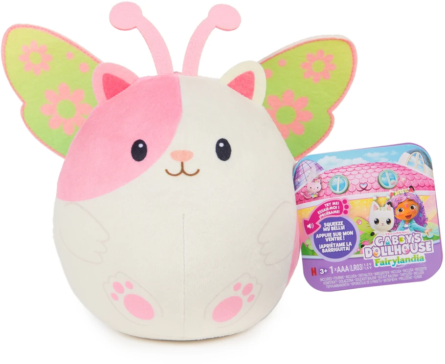 Gabi kačių namelis Stebuklų šalis interaktyvus talismanas pliušinis žiurkėnukas 14 cm Fairylandia