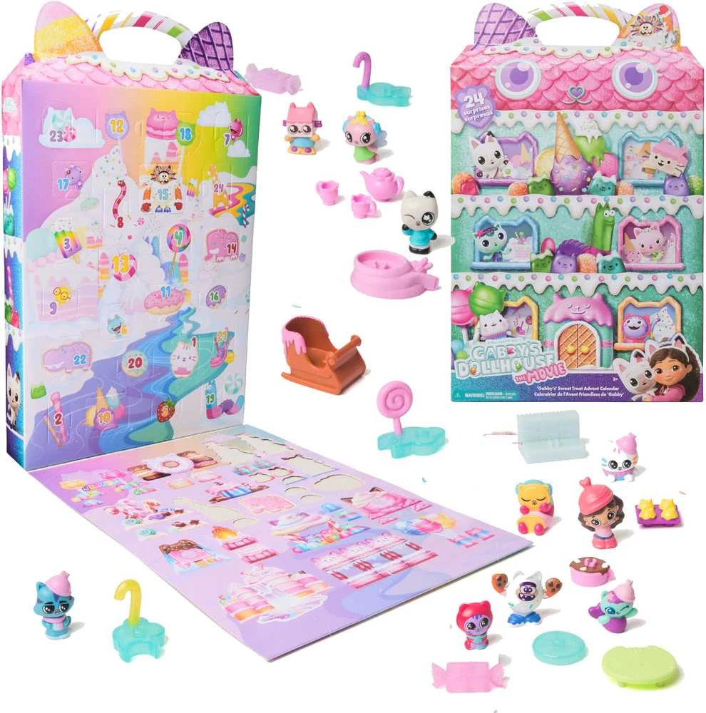 „Gabby's Dollhouse Sweet Treat“ Advento kalendorius, 2025 m.