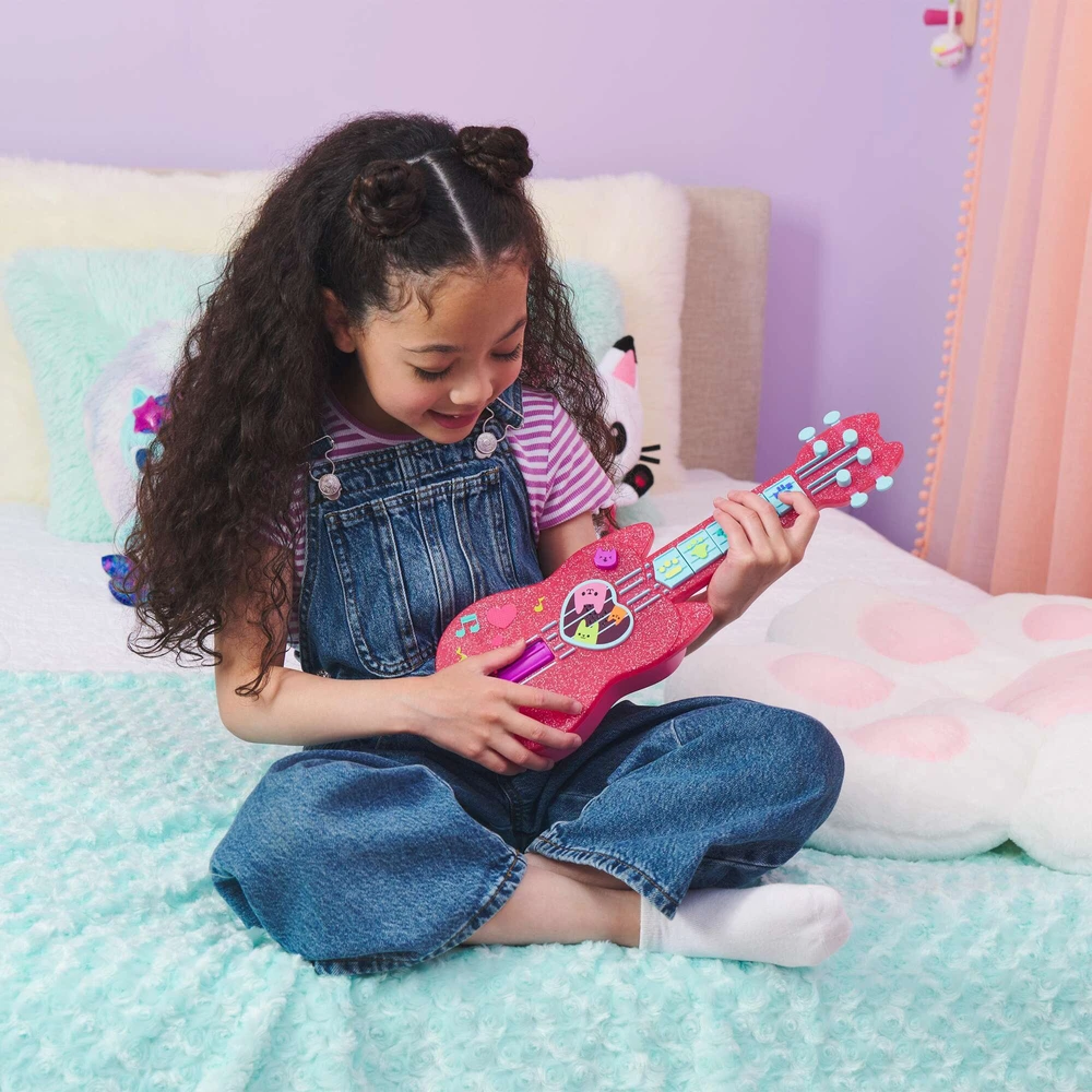 Gabi katės namelis Katė Ukulele Miau-nuostabi gitara su dainomis