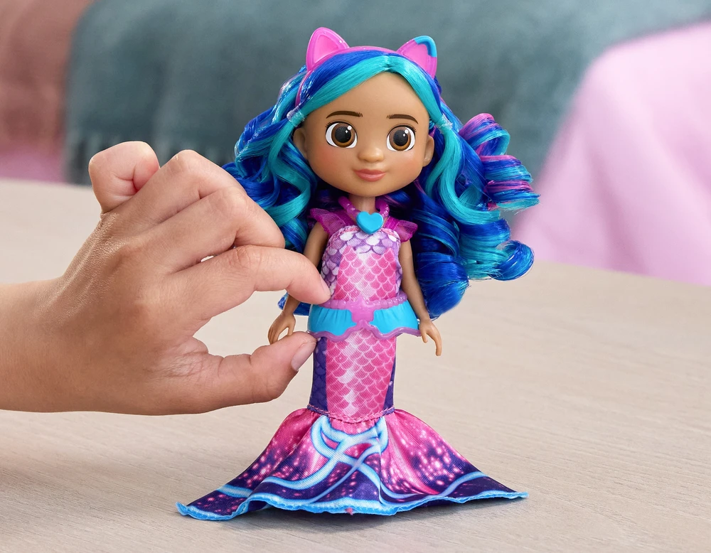 Koci Domek Gabi Movie Rinkinys Mer-tastic Gabby Lėlė + priedai