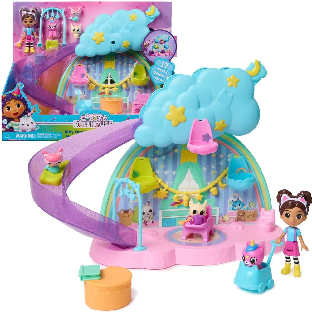 Spin Master GABI'S CAT HOUSE KATĖS PRIEŽIŪROS SKAIČIŲ RINKINYS 4 FIGURĖLIAI + PRIEDAI