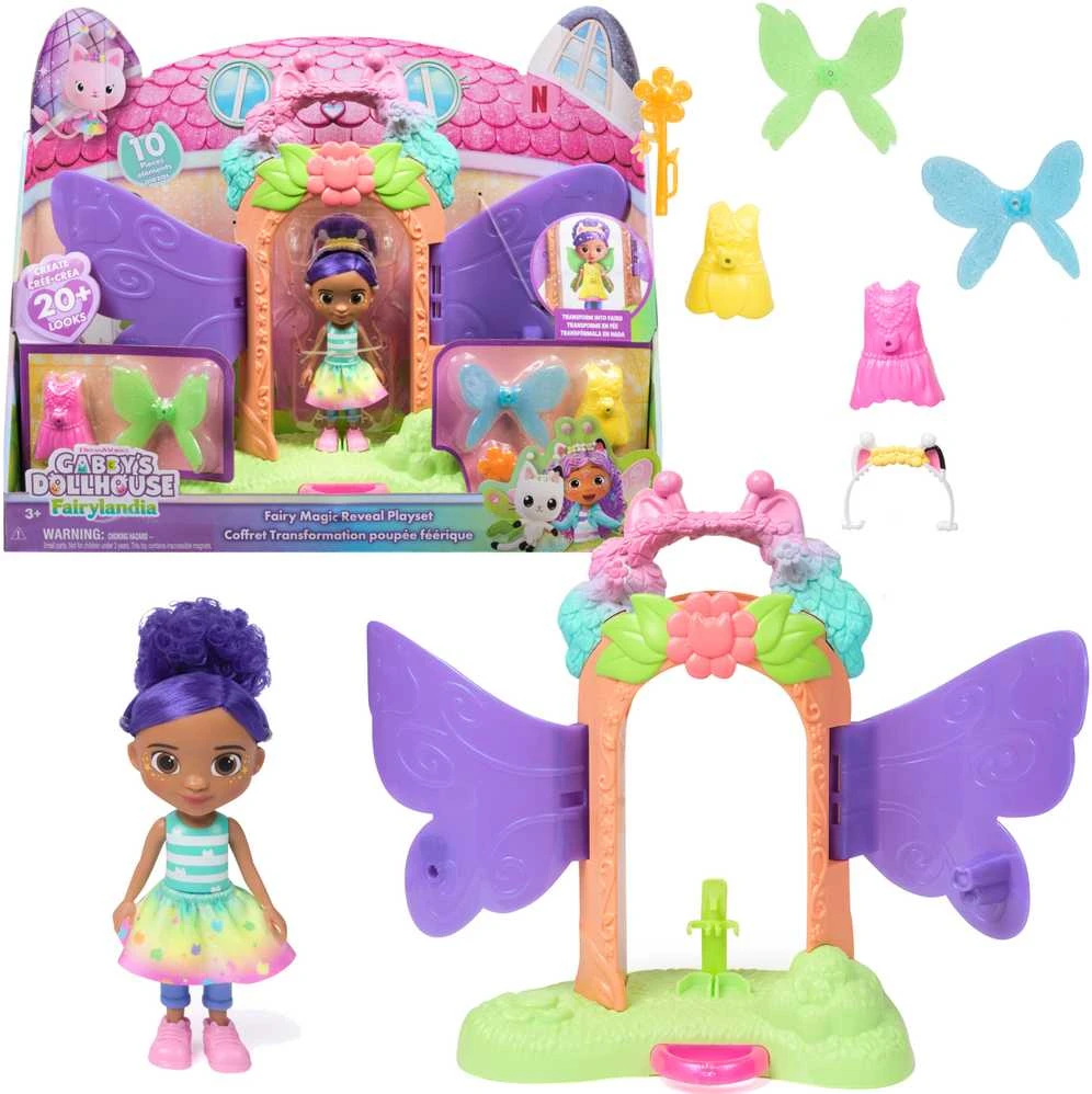 Spin Master GABBY´S DOLLHOUSE Rinkinys „Drabužių vakarėlis“