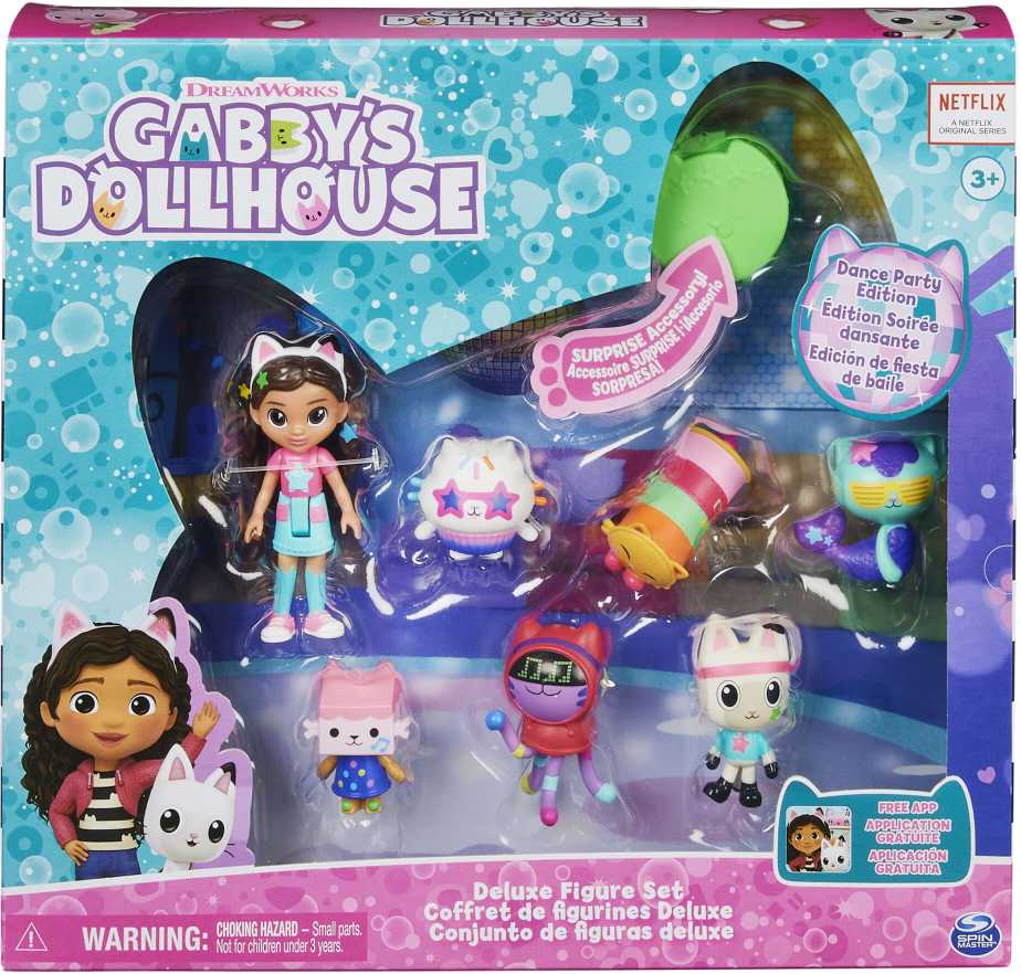 Spin Master Gabby's Dollhouse Deluxe Dance Party Figūrėlių rinkinys 6064152 /4