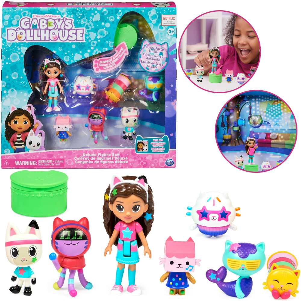 Spin Master Gabby's Dollhouse Deluxe Dance Party Figūrėlių rinkinys 6064152 /4