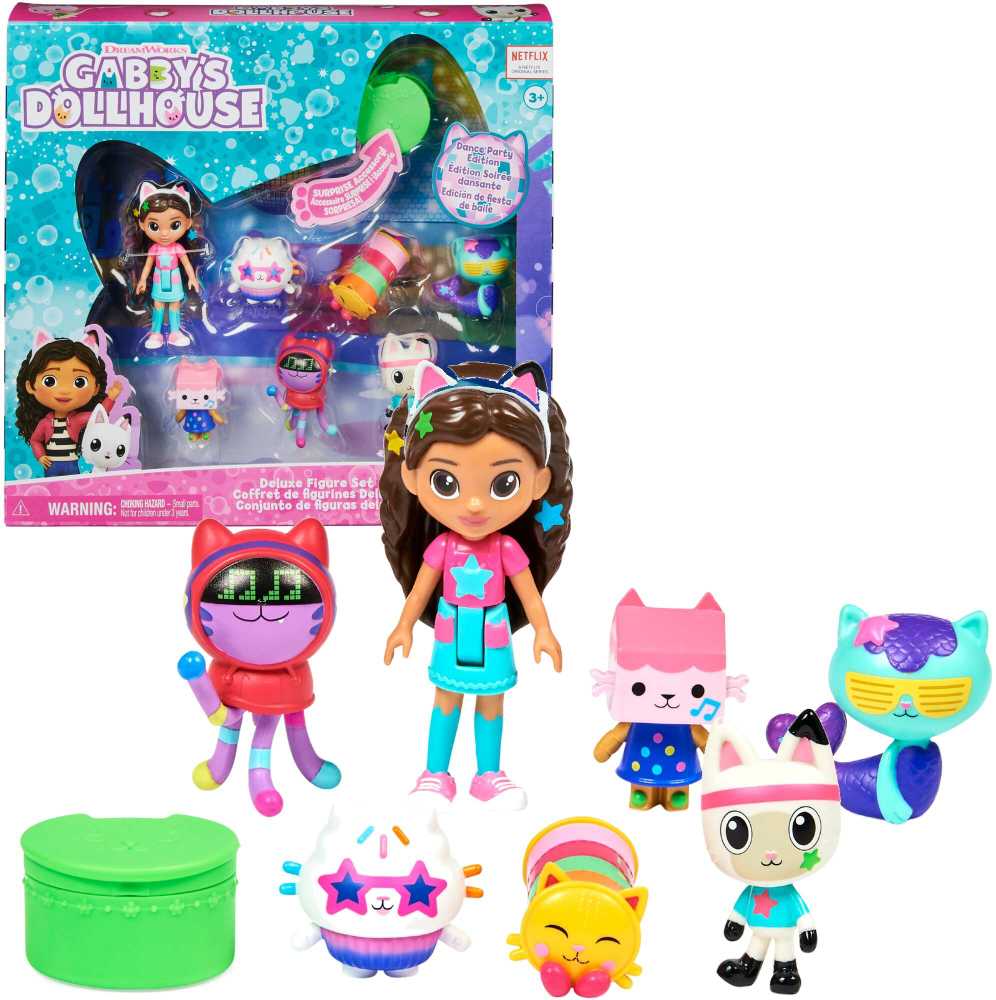 Spin Master Gabby's Dollhouse Deluxe Dance Party Figūrėlių rinkinys 6064152 /4